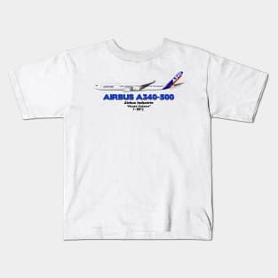 Airbus A340-500 - Airbus "House Colours" Kids T-Shirt